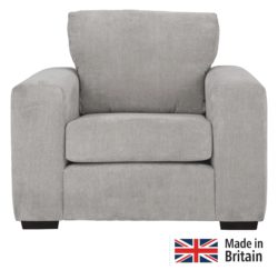 Heart of House - Eton - Fabric Chair - Grey
